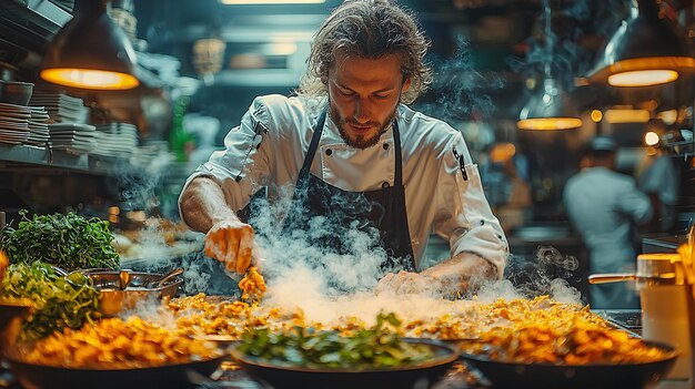 Bucătar în acțiune